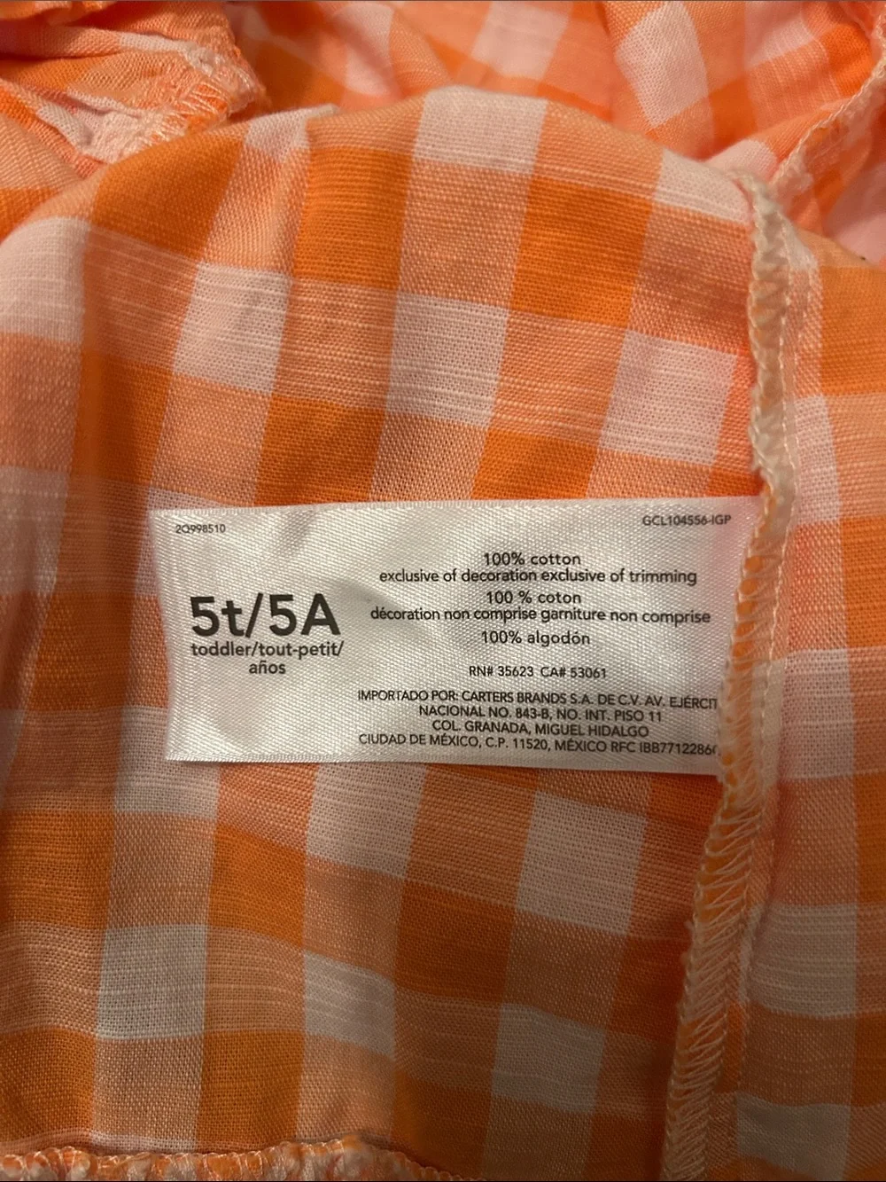 Carters carter sleeveless